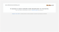 Desktop Screenshot of netbusinessmarketing.com
